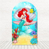 Little Mermaid Ocean Sparkle Arch Backdrop For Underwater Bash