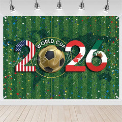 Lofaris (7 Day Delivery)Lofaris Vibrant Soccer Green Field Tournament 2026 Holiday Backdrop