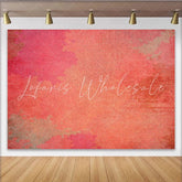 Lofaris Abstract Red and Magenta Textured Backdrop Distressed Mottled Wall Photography Background for Portrait