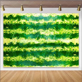 Lofaris Abstract Textured Photography Backdrop with Vibrant Green Stripes Artistic Studio Background for Creative Photoshoot