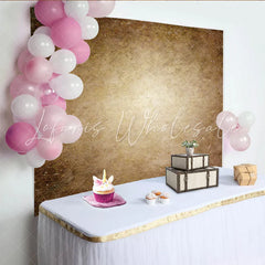 Lofaris Brown Fine Art Backdrop Abstract Painted Canvas Style Photography Background