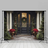 Lofaris Christmas Vibe Villa Decoration Holiday Backdrop