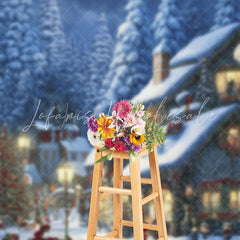 Lofaris Christmas Vibe Wild Rural Country Winter Backdrop