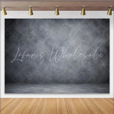 Lofaris Dark Gray Abstract Textured Photography Backdrop Distressed Concrete Floor Studio Background for Professional Portrait