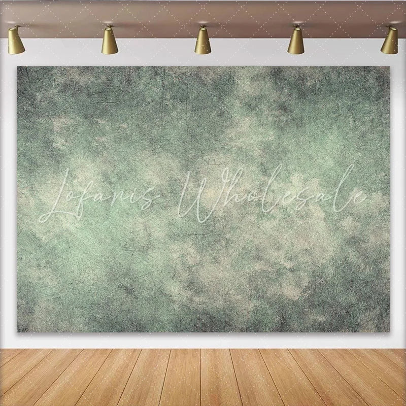 Lofaris Dark Green Grey Grunge Texture Backdrop Abstract Faded Photography Background Fine Art Portrait Prop