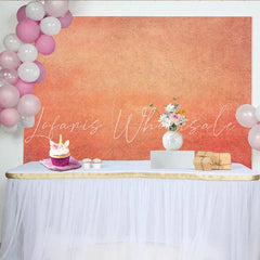 Lofaris Distressed Coral and Terracotta Textured Backdrop Abstract Grungy Orange Wall Background for Photoshoot