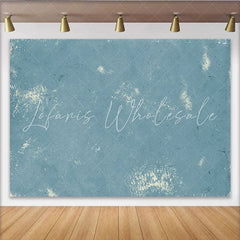 Lofaris Dusty Blue Scratched Texture Backdrop Abstract Painted Wall Photography Background Studio Portrait Prop