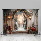 Lofaris Fairy Wonderland Elegant Dream Christmas Backdrop