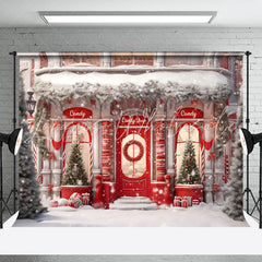 Lofaris Festive Holiday Season Winter Wonderland Backdrop