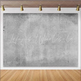 Lofaris Grey Concrete Backdrop Industrial Cement Wall Texture Photography Background