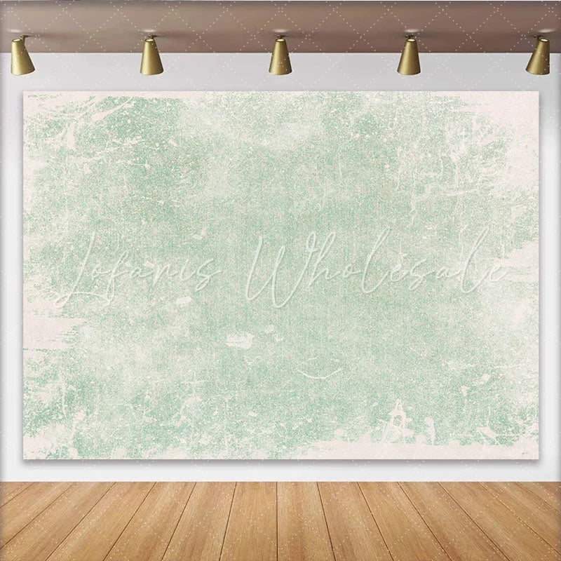 Lofaris Mint Green Faded Texture Backdrop Vintage Abstract Grunge Photography Background Spring Portrait Prop