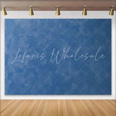 Lofaris Navy Blue Abstract Textured Backdrop Deep Plaster Photography Background Professional Studio Prop