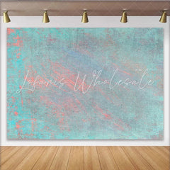 Lofaris Painted Blue and Pink Texture Backdrop Abstract Canvas Photography Background Creative Portrait Studio Prop