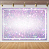 Lofaris Pastel Confetti Frame Backdrop Purple and Pink Soft Texture Photography Background