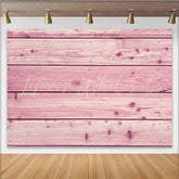 Lofaris Rose Pink Wood Boards Backdrop Vibrant Timber Texture with Screw Details Photography Background