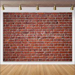 Lofaris Roter Ziegelwand-Hintergrund im rustikalen Stil vielseitige Fotokulisse für Partys Events und professionelle Porträts
