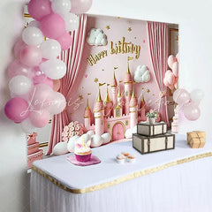 Lofaris Rustic Navy and Brown Balloon Arch Birthday Backdrop Tan and White Photography Background Boy Party Decor