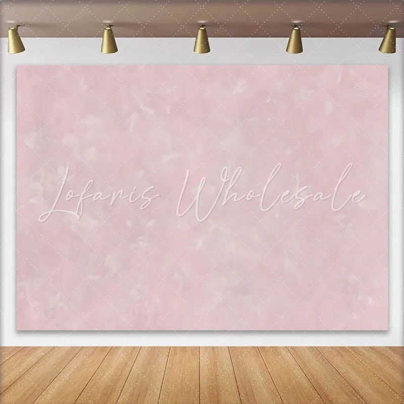 Lofaris Soft Pink Abstract Textured Backdrop Light Plaster Photography Background Professional Studio Prop