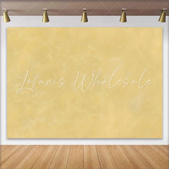 Lofaris Soft Yellow Abstract Textured Backdrop Warm Plaster Photography Background Professional Studio Prop