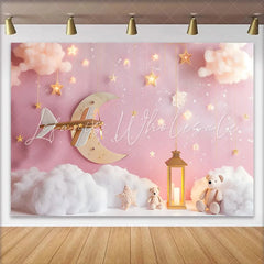 Lofaris Space Adventure Happy Birthday Cake Smash Backdrop Rocket and Planets Background for Boys First Birthday