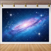 Lofaris Vibrant Cosmic Galaxy Backdrop with Swirling Nebula and Stars Beautiful Space Background for Studio Photoshoot