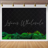 Lofaris Vibrant Green Moss Natural Scenery Photography Backdrop Dark Textured Studio Background for Portrait Photoshoot