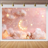 Lofaris Vibrant Hot Pink Balloon Arch Cake Smash Backdrop Flowers and Gift Boxes Background for Girls Birthday