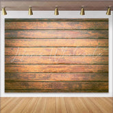 Lofaris Vintage Brown Wooden Plank Backdrop Rustic Wood Texture Photography Background Classic Portrait Prop