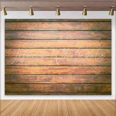 Lofaris Vintage Brown Wooden Plank Backdrop Rustic Wood Texture Photography Background Classic Portrait Prop