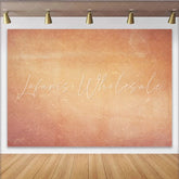 Lofaris Warm Apricot and Ochre Plaster Textured Backdrop Abstract Weathered Wall Photography Background