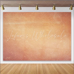 Lofaris Warm Apricot and Ochre Plaster Textured Backdrop Abstract Weathered Wall Photography Background