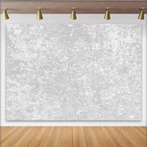 Lofaris White Grunge Concrete Texture Backdrop Abstract Plaster Wall Photography Background Product Studio Prop