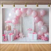 Lofaris Wild One Safari Balloon Arch Cake Smash Backdrop Jungle Animal and Green Leaves Background for Boys Birthday