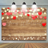 Lofaris Love And Light Wood Birthday Party Backdrop For Girl