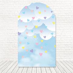Love Shower Romantic Rain Mood Arch Backdrop For Couple Party