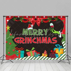 Lofaris Lovely And Ugly Merry Grnichmas Theme Party Backdrop