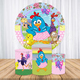 Lofaris Lovely Farm Themed Circle Backdrop Kit For Birthday