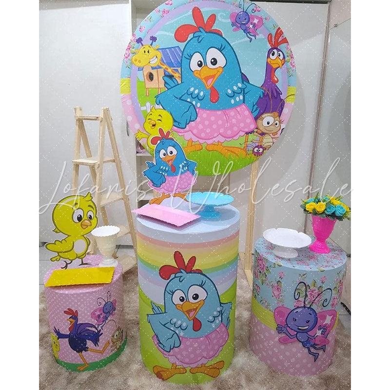 Lofaris Lovely Farm Themed Circle Backdrop Kit For Birthday