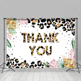 Lofaris Lovely Pattern With Leaves Thanksgiving Day Backdrop
