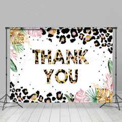 Lofaris Lovely Pattern With Leaves Thanksgiving Day Backdrop