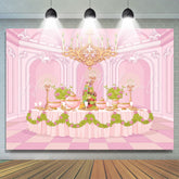 Lofaris Luxury Pink Palace Dining Table Floor Party Backdrop