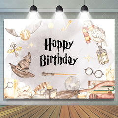 Lofaris Magic Flaoting Things School Birthday Backdrop