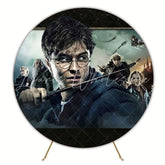 Magical Harry Potter Party Round Backdrop For Wizarding Theme
