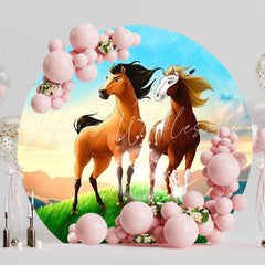 Magical Spirit Theme Party Round Backdrop For Enchanting Fun