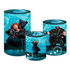 Merida Disney Princess Themed Cover Cylinders Kit
