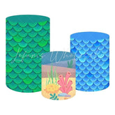 Mermaid Sea Adventure Tale Themed Cover Cylinders Kit