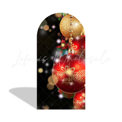 Merry Christmas Event Holiday Decoration Arch Backdrop Wall Cloth Cover