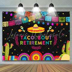Lofaris Mexican Hat Cactus Black Tacobout Retirement Backdrop