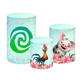 Moana Ocean Adventure Themed Cover Cylinders Kit