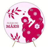 Mothers Day Round Backdrop for Special Celebration